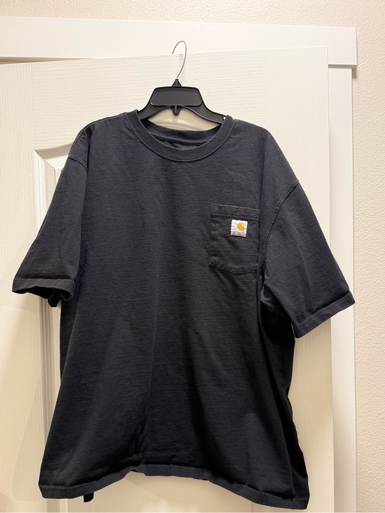 Carhartt Other - Carhartt Black Short-Sleeve Pocket Tee with Logo Patch